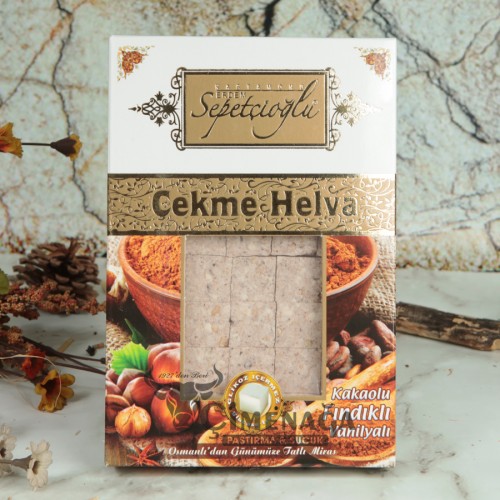 SEPETÇİOĞLU ÇEKME HELVA KAKAO FINDIK VANİLYA 280 GR