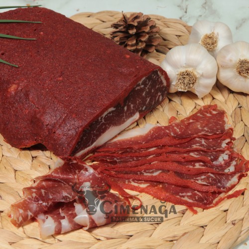 KASTAMONU ÇEMENLİ PASTIRMA (AZ YAĞLI) 500 GR