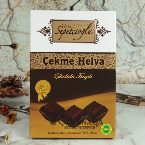 SEPETÇİOĞLU ÇEKME HELVA ÇİKOLATALI 175 GR SEPETÇİOĞLU ÇEKME HELVA ÇİKOLATALI 175 GR